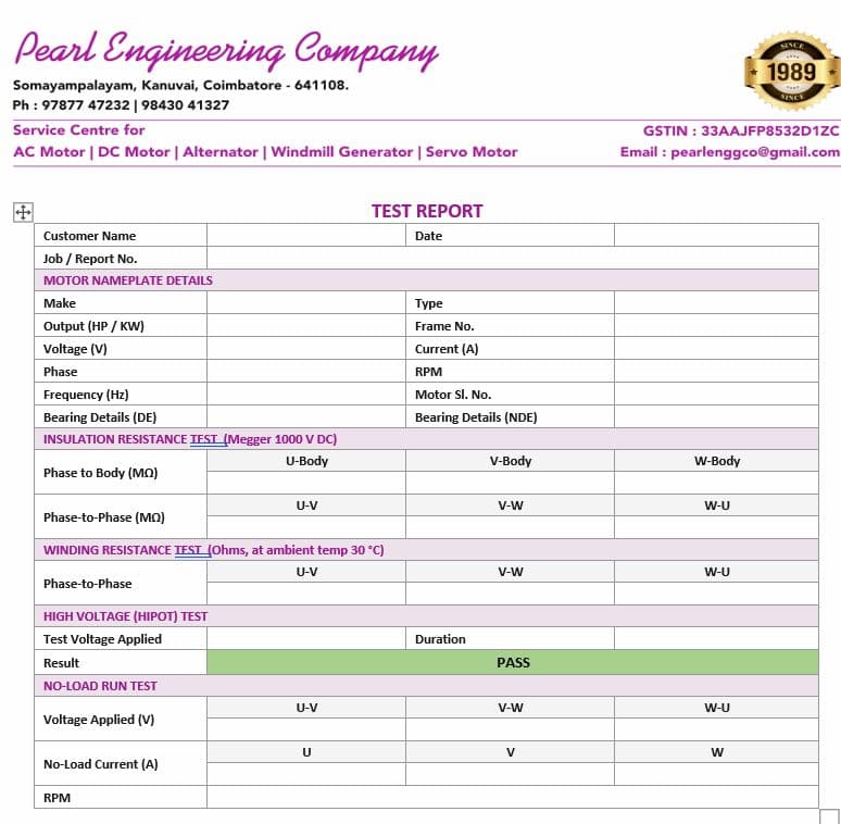 Test Reports